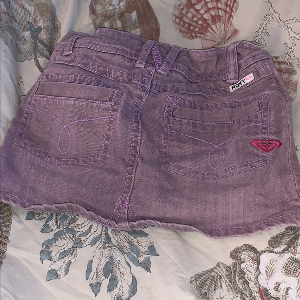 Preloved Roxy Denim Skirt